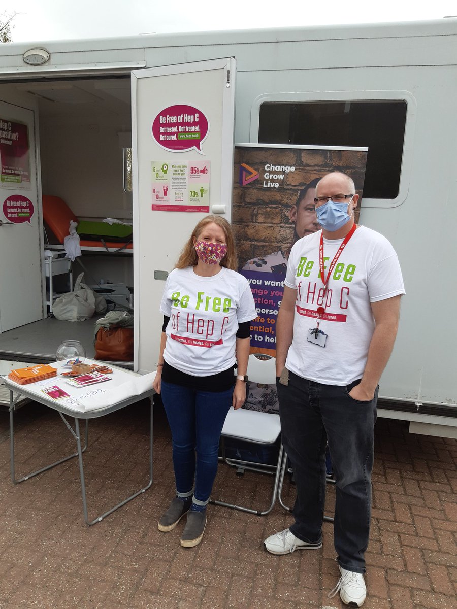 BenJ_LeadNurse's tweet photo. Nice finish to the first #TestFest2021, had just finished a BBV test with a patient when we get a visit from our commissioner @SusieTalbot75, always a pleasure!
@TimCGLCam
#BeFreeOfHepC #HepCAwarenessWeek #testfest2021 https://t.co/TRODiS9SxC
