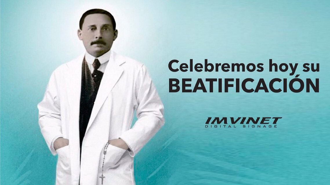 IMVINET's tweet image. Venezuela celebra la beatificación del Dr José Gregorio Hernández