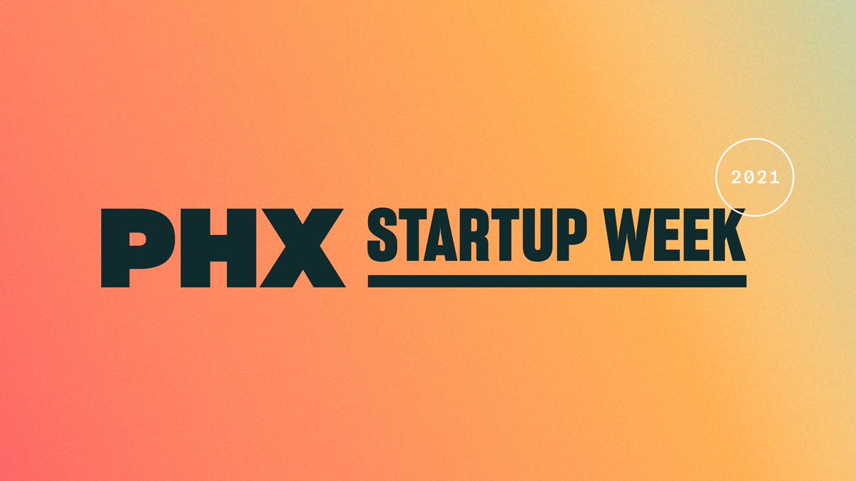 PHXStartupWeek's tweet photo. #PHXStartupWeek, Day 5 (Investor Day!):

9am - Ask Investors 1 Question
10am - What Angels Want to Know
11am - ACA Investor Panel
12pm - Startup Spotlight: @localbuzz_co
1pm - @VentureMadness
2:30pm - Pitching to Win
4pm - #StartupTogetherAZ celebration 
 
#yesPHX #Startups https://t.co/MSLmSUvnOm