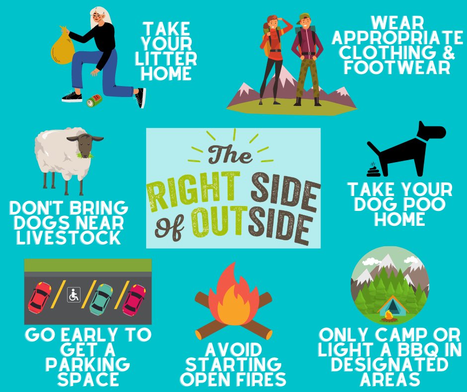 If you are going to be outside this bank holiday weekend, please make sure and follow WalkNIs advice on how to protect your environment and stay on the #RightSideOfOutside 

For more information go to &gt;&gt; walkni.com/blog/5-ways-to… 

Happy May Day Bank Holiday😀