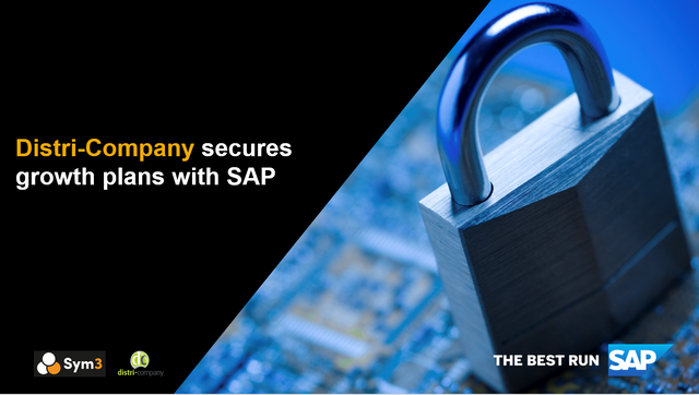 Distri-Company secures growth plans with SAP Business One bit.ly/2Sje1Ob