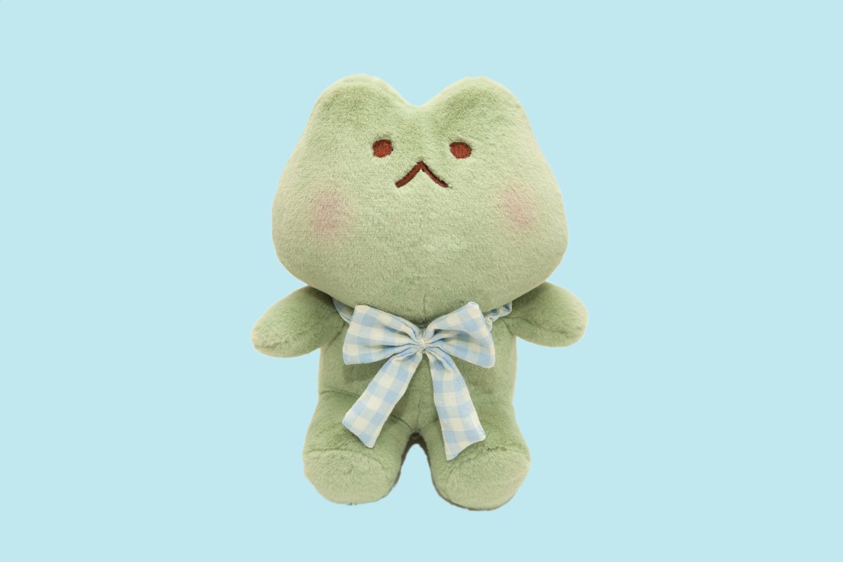 💖GIVEAWAY!💖 as my froggy plush preorder is nearing its end, I am giving away froggy plushes to 3 winners! I will be sending winners 2 plushes each so you can share with a friend!

RULES
🐸 follow me
🐸 like + rt this post
🐸 tag the friend you would like to share a froggy with!