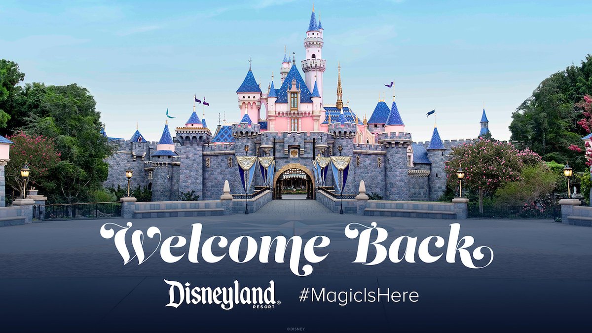 DisneyParks's tweet image. Welcome back! Catch a glimpse inside the @Disneyland Resort to discover #MagicIsHere: bit.ly/3t1IE7j
