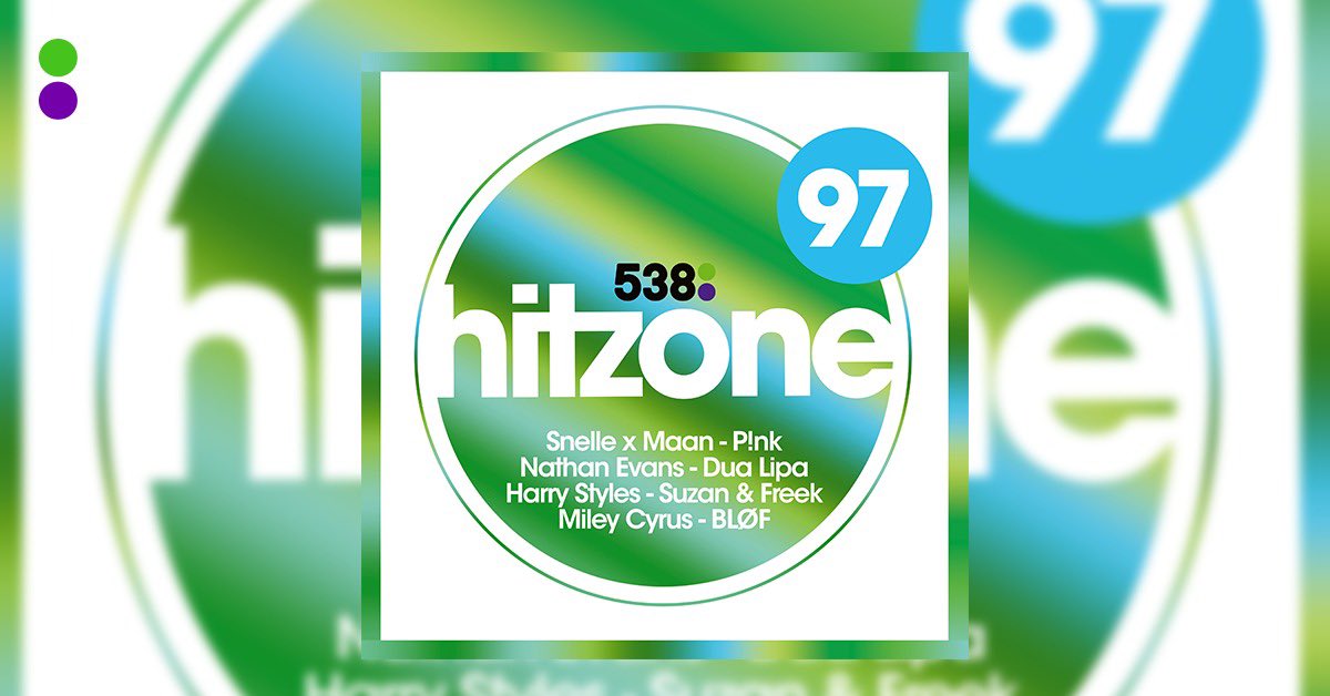 Wil jij de allergrootste hits op één CD hebben? Van <a href="/MAAN/">MAAN</a> tot <a href="/DUALIPA/">DUA LIPA</a> en van <a href="/blof/">BLØF</a> tot <a href="/MileyCyrus/">Miley Cyrus</a> ? RT maak kans op de #Hitzone97! 🔥