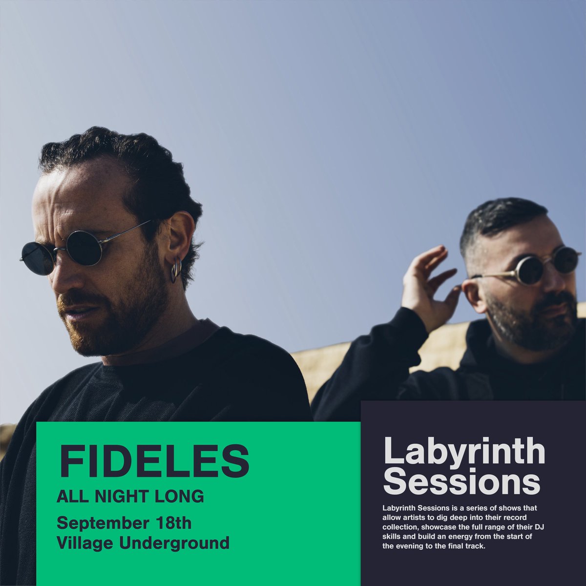 Fidelesmusic's tweet photo. It’s been a long time coming but finally tickets go live for our special All Night Long journey at London’s @villunderlondon on 18th September. Tickets: https://t.co/qAvzbarijJ https://t.co/67csJFHRiq