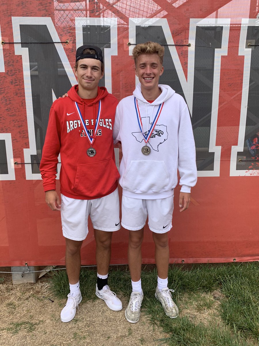 argyle10s's tweet photo. State Bound! Congrats to Drew and Wade! So thankful for the fan club who gave these two the off court support!!! https://t.co/YpgRl7paXg
