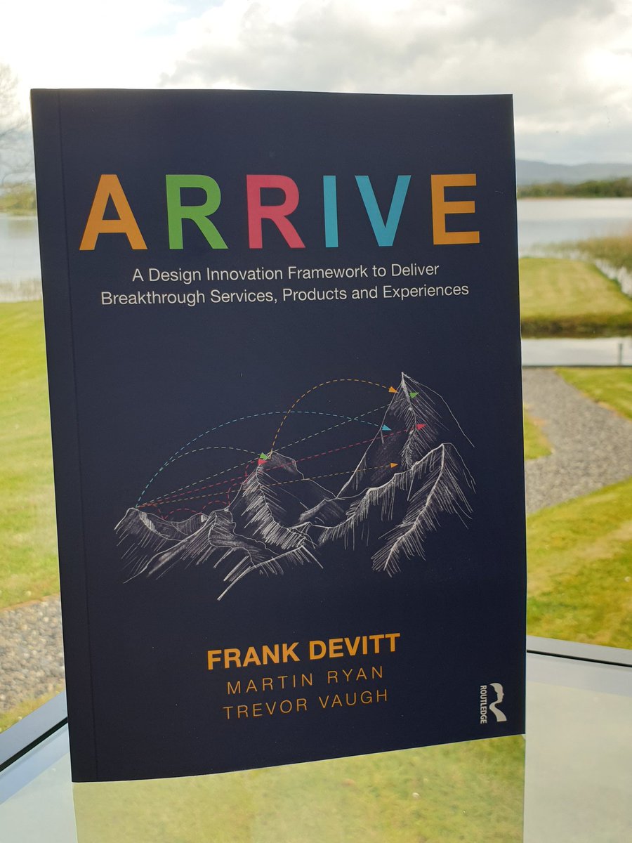 Very happy with a great response to our new book, ARRIVE. Lots of new discussions connecting Design Thinking to strategic innovation. A good time for more of this.