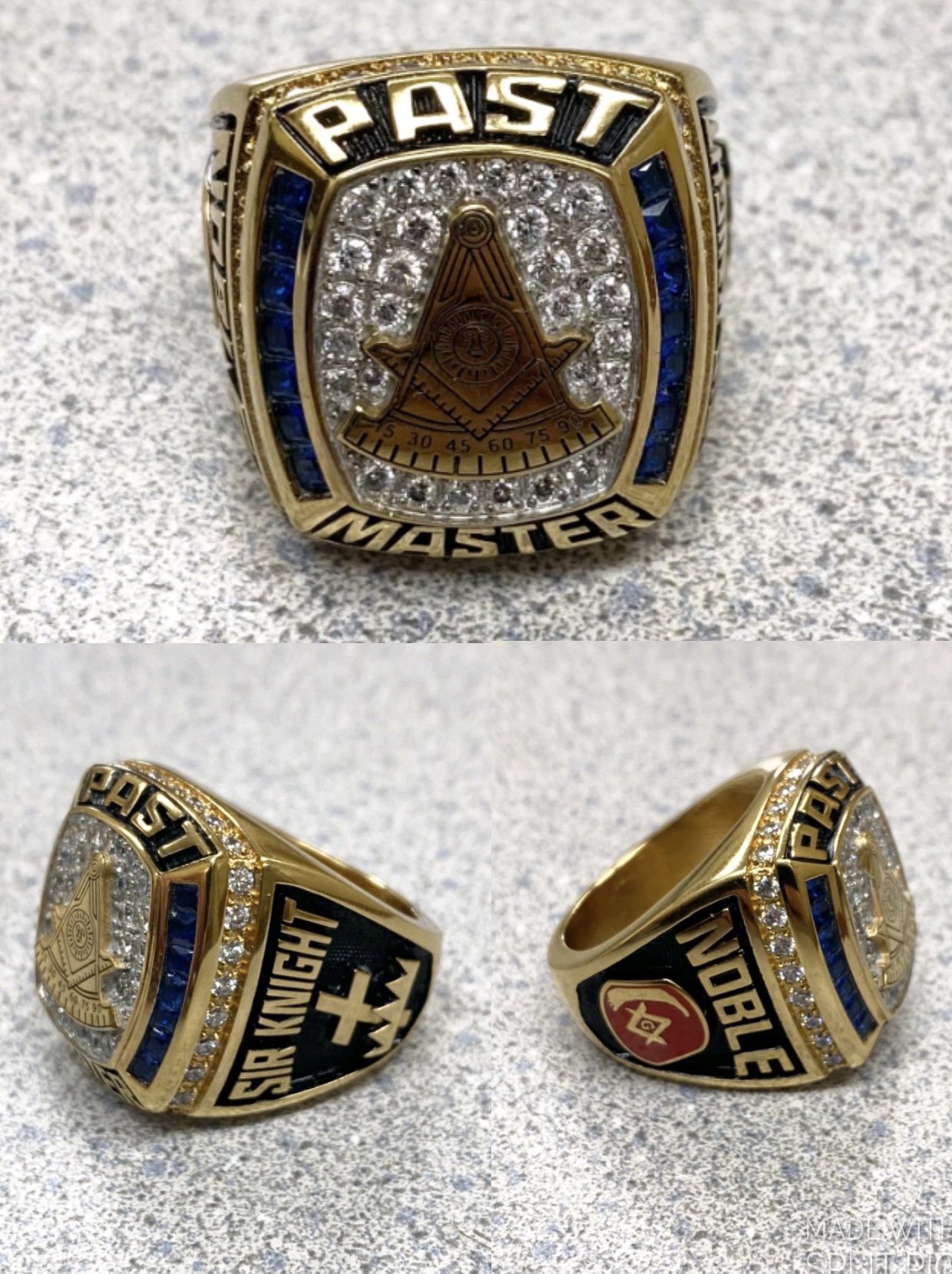 Masonic shop championship ring