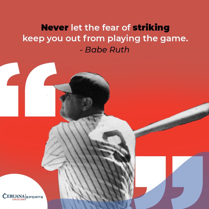 ASAPHILsoftball's tweet image. “Never let the fear of striking keep you out from playing the game.”

- Babe Ruth

Who’s excited for weekend? 🙌🏻🙋🏻‍♂️