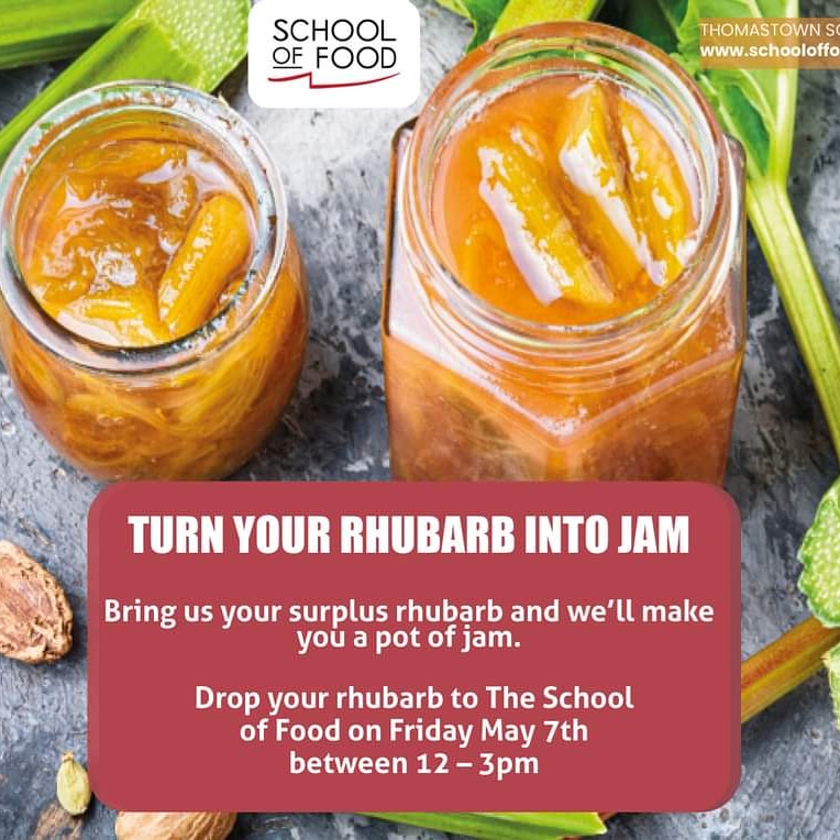 School of Food (@kksof) on Twitter photo Have you rhubarb to spare? Like some jam? <a href="/mcdigby/">Marie-Claire Digby</a> <a href="/SavourKilkenny/">Savour Kilkenny</a> <a href="/kclr96fm/">KCLR 96FM</a> <a href="/CRKC1/">CRKC 88.7FM</a> Have you rhubarb to spare? Like some jam? <a href="/mcdigby/">Marie-Claire Digby</a> <a href="/SavourKilkenny/">Savour Kilkenny</a> <a href="/kclr96fm/">KCLR 96FM</a> <a href="/CRKC1/">CRKC 88.7FM</a>