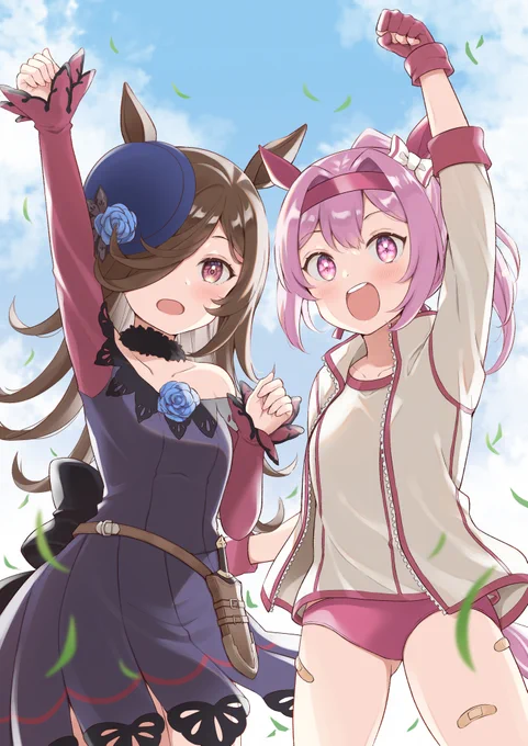 #今月描いた絵を晒そう 
ウマ娘🥕 