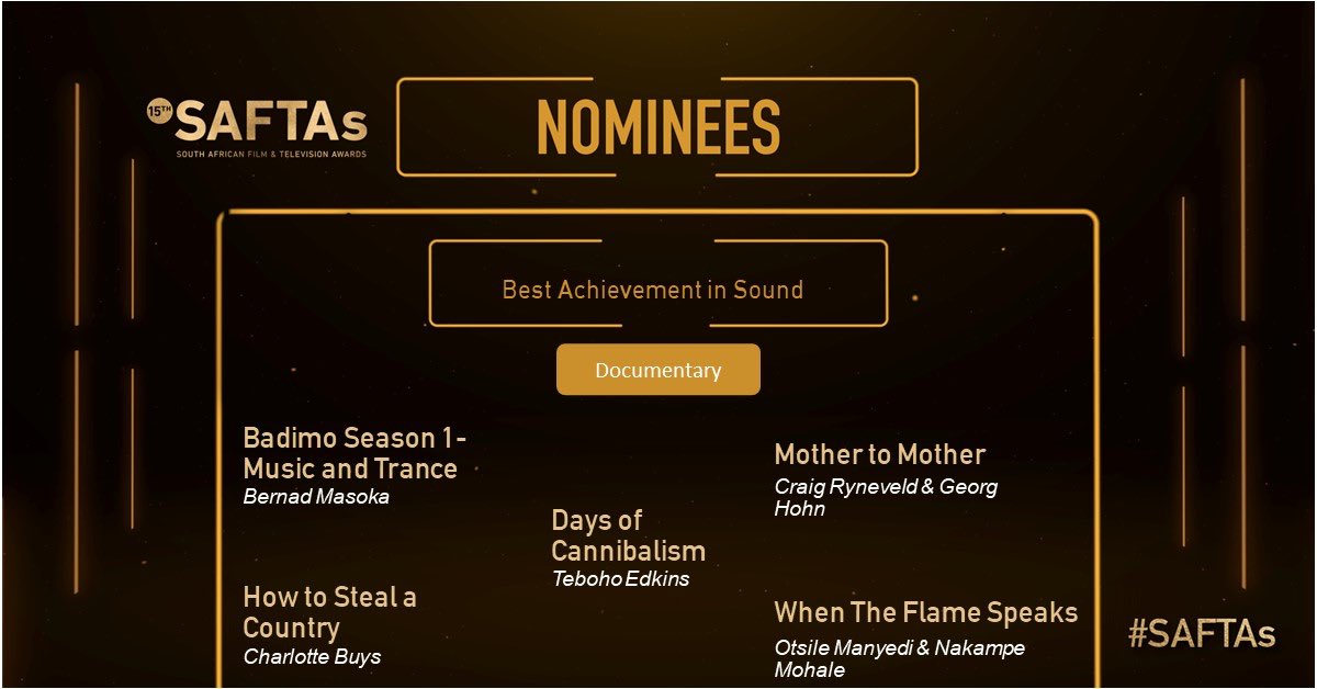 MirrorEffectMe2's tweet photo. We are honoured to have received 4 nominations for this year's SAFTA's. Congratulations to all those involved and here's to many more 🥂

#mirroreffectmedia https://t.co/ZOnXPqiHzZ