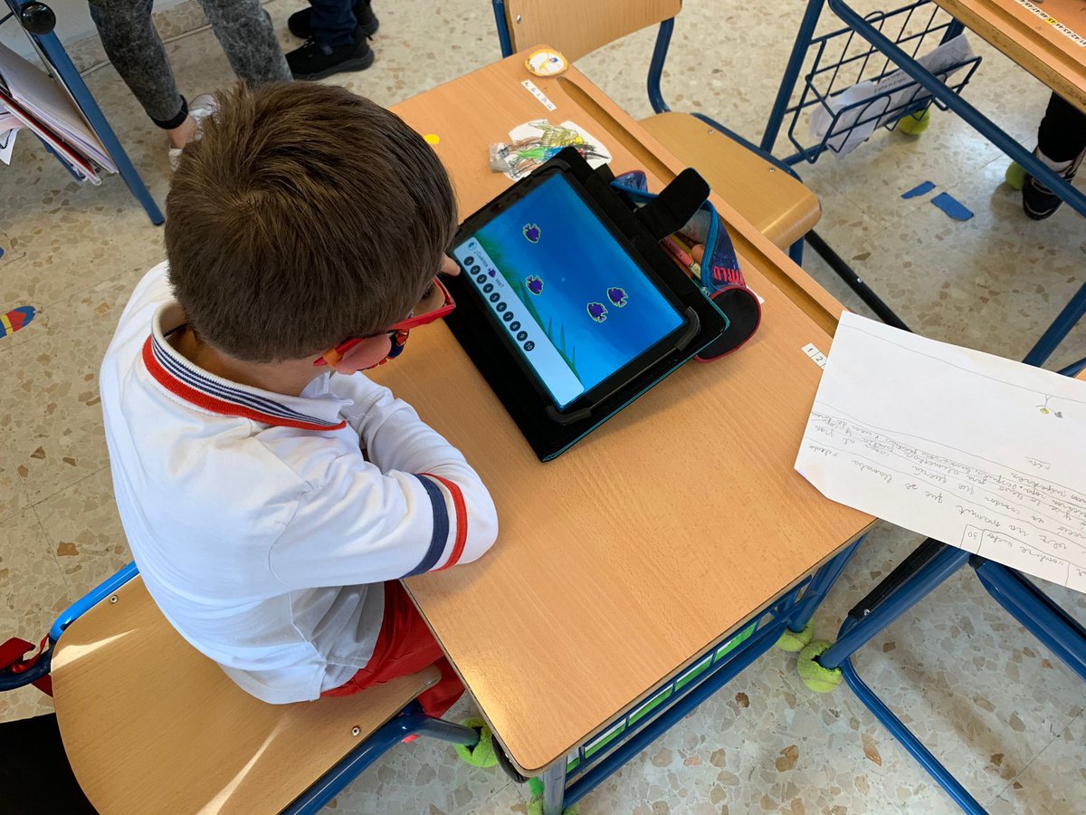 coledejimena's tweet photo. Seguimos avanzando y aprendiendo con @matific en este caso 1*de primaria 
- conteo y sumas de decenas completas.
-restas sin llevadas de dos cifras.
Y están “flipando” 🤩🤩🤩😊 https://t.co/MPNPi6tWFs