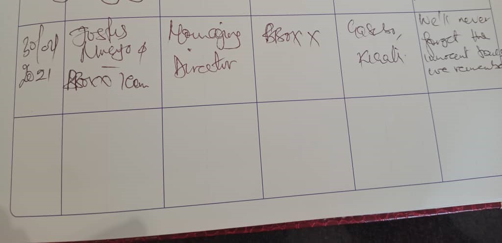 Today, members of Staff at #BboxxRwanda and #BboxxAfricaManagement visited the <a href="/Kigali_Memorial/">Kigali Genocide Memorial</a>  and paid homage to victims of the 1994 Genocide against the Tutsi. #Kwibuka27