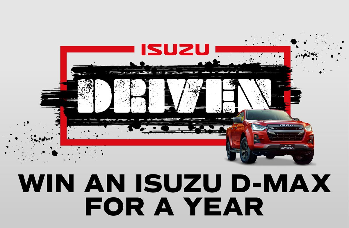 Isuzuuk's tweet photo. IS YOUR NEW BUSINESS DRIVEN TO DO?
If you (or someone you know) has launched a new business from March 2020 that would benefit from an All-New Isuzu D-Max PLUS more, GET IN TOUCH TODAY! ENTER NOW AT: https://t.co/628jderf8n T&amp;C's apply. Competition closes 24th May 2021 #win https://t.co/ETHpmZKttT