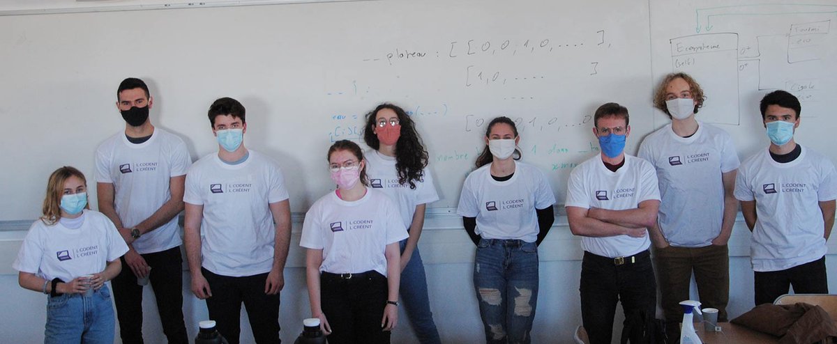 ENSTABretagne's tweet image. Le projet L Codent L créent a obtenu le label Cap Ingénieuses par @Cdefi . 
L’ENSTA Bretagne est nominée pour le nouveau prix Cap Ingénieuses qui sera remis lors de la cérémonie du 20 mai. 
➡️ En savoir plus:  bit.ly/Cap-Ingenieuse