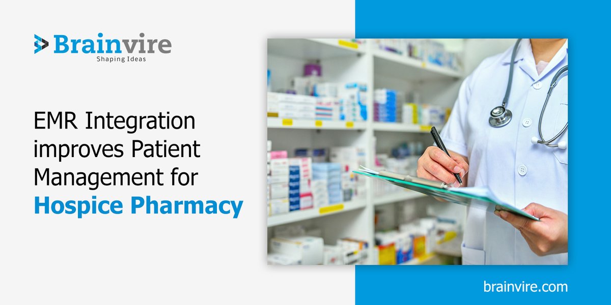 A hospice pharmacy approached #Brainvire to build an EMR system and add an API web service to automate users’ data. The #SaaS product includes facilities like medical billing, data storage along with HIPAA compliance. bit.ly/3almN4c

#HospiceManagement #EMRintegration