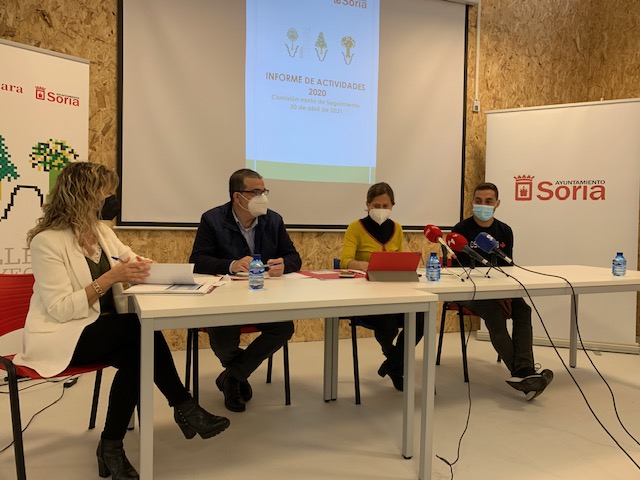desdeSoria's tweet photo. El proyecto Emprende del Ayuntamiento de Soria y la Cámara de Comercio arroja datos importantes de creación de empleo a pesar de la pandemia https://t.co/DQPyhzcozL @camarasoria @Ayto_Soria https://t.co/90NREVAD7E