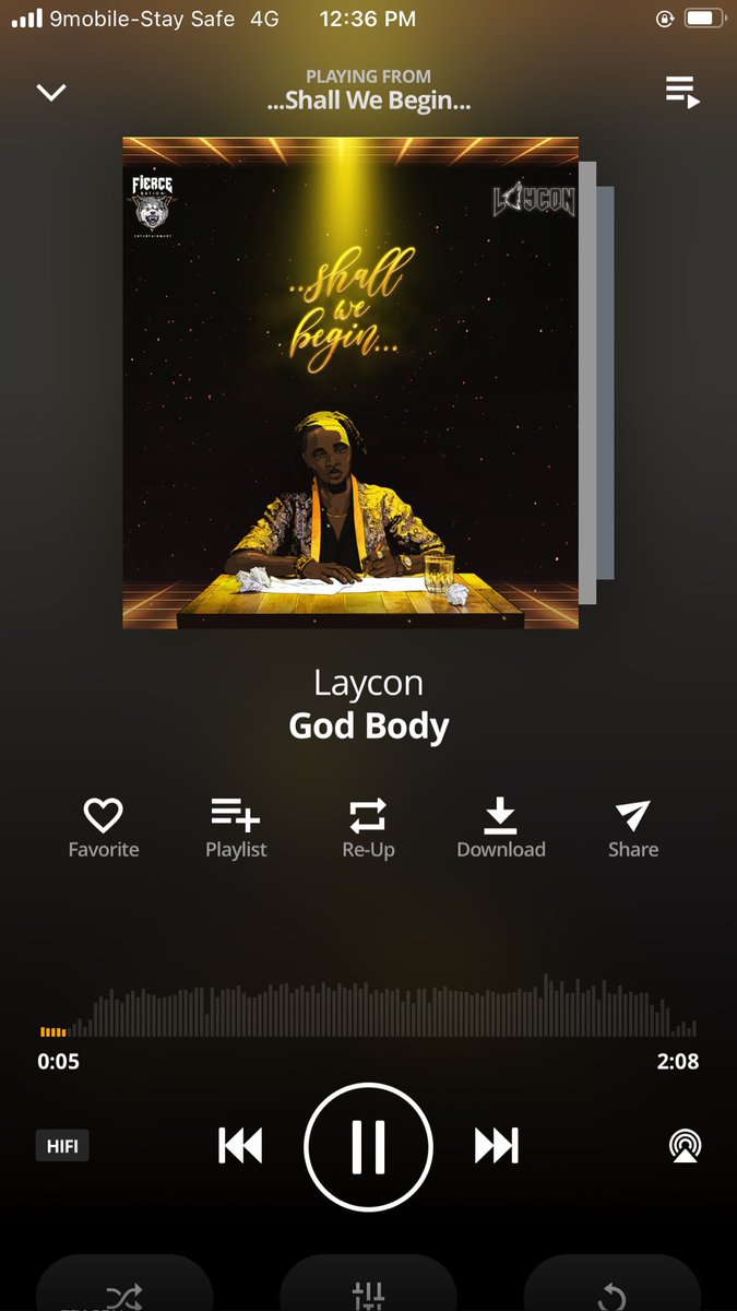 GOD BODYLaycon was hell-bent on flexing his lyrical muscle on this one, and trust me he delivered! Everything was perfect. The electronic feel of the beats, the vocal chants in the background, the lines, his cadence. Not trying to compare him to HOV, but this is some Jay Z shit!