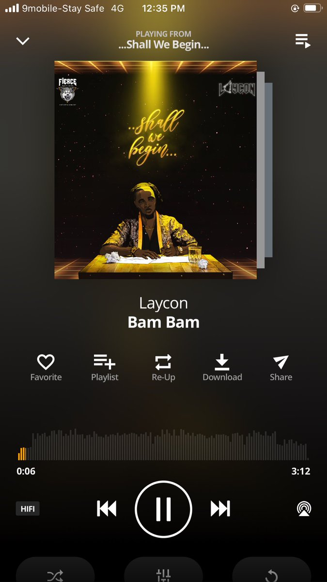 BAM BAMAlakoba ni Laycon. Wo me i dey fast jare! Na God know whether my fast don spoil like this, because I jam am finish two times. I cover my ear, but I feel the olamide vibes on this track