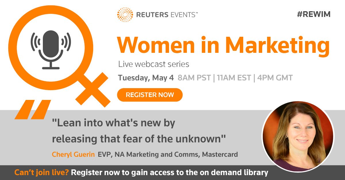 I'm so excited to sit down with <a href="/Cherylguerin/">Cheryl Guerin</a> (<a href="/Mastercard/">Mastercard</a>) next week to discuss why it's essential to foster a culture of inclusivity, innovation, and action! Join us for this bonus episode of #REWIM: bit.ly/3e2XJRZ