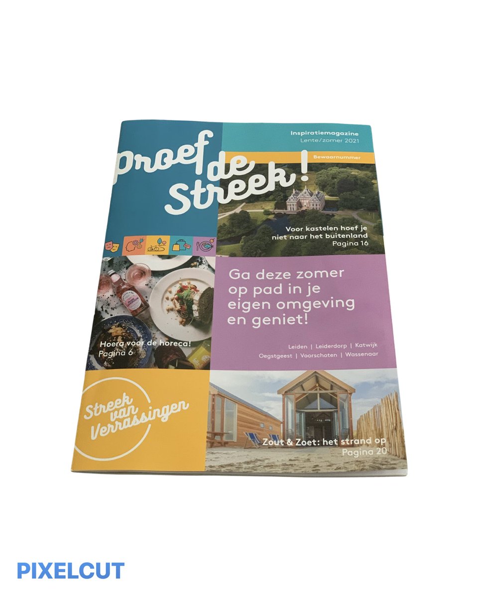 Proef de streek inspiratiemagazine komt bij iedereen in de brievenbus. Vol met tips voor lekkere streekproducten, uitjes en lokale winkels, zo ook uit Voorschoten! Daar kan ik als wethouder Economie en promotie alleen maar blij van worden. #Voorschoten