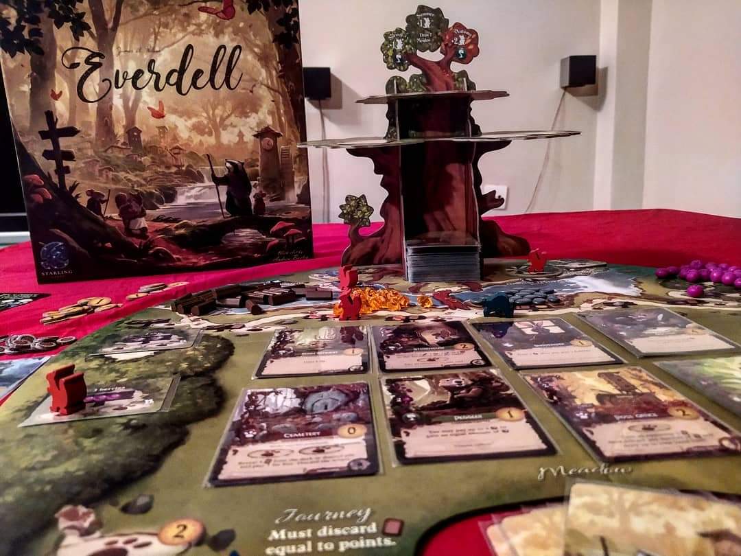 Board Game Nerds (@boardgame_nerds) on Twitter photo Everdell!🐿️
By <a href="/StarlingGames/">Starling Games</a> ❤️
A fantasy game that we really love! The game is wonderful and the art is fantastic! 😊
*Am I the only one who's addicted to berries? 😅
#boardgames #tabletopgames #everdell #starlinggames Everdell!🐿️
By <a href="/StarlingGames/">Starling Games</a> ❤️
A fantasy game that we really love! The game is wonderful and the art is fantastic! 😊
*Am I the only one who's addicted to berries? 😅
#boardgames #tabletopgames #everdell #starlinggames