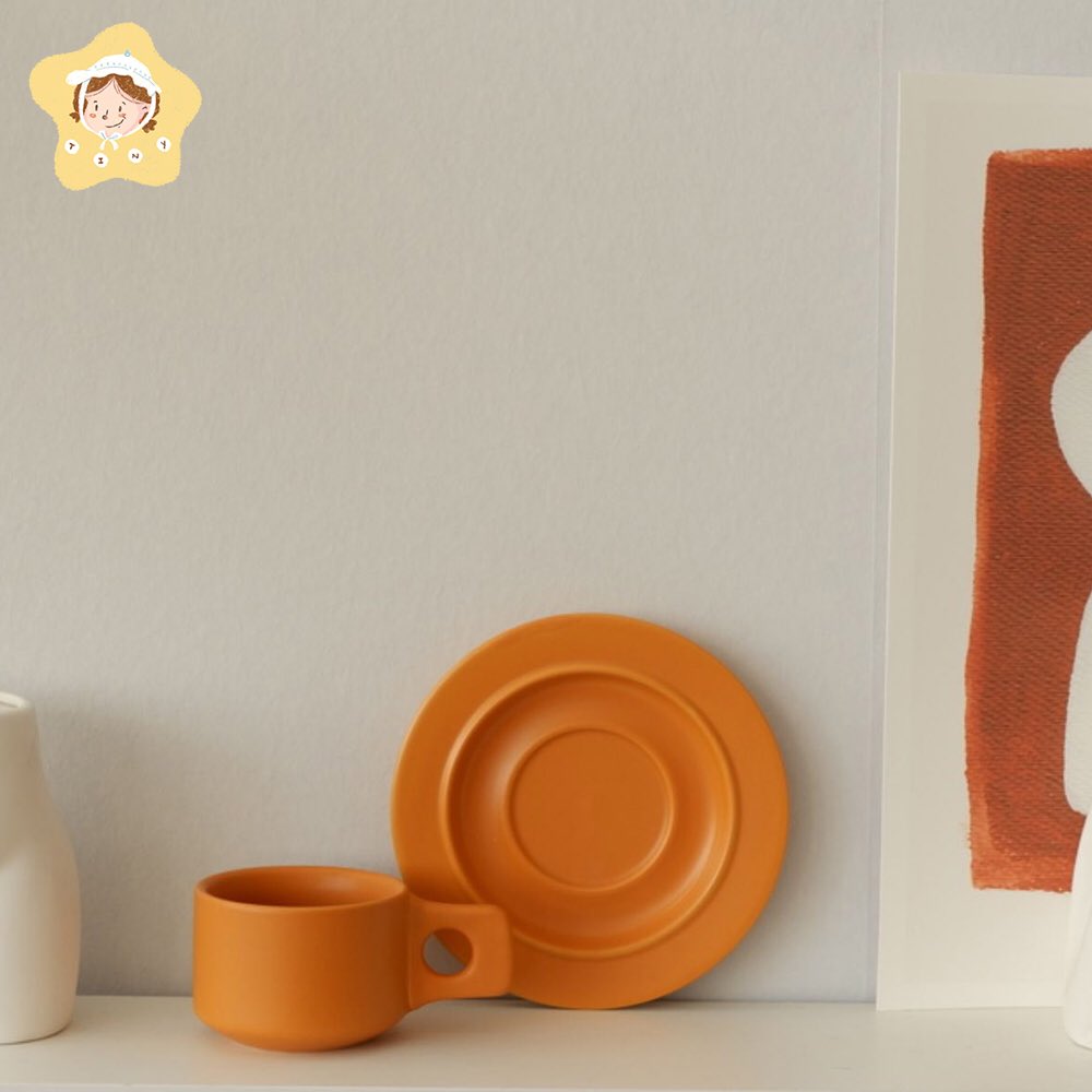 tinystuffshop's tweet image. 🖐🏻 PRE - ORDER 🖐🏻
📍 modern cup set
☁️  แก้ว 9 x 6.4 cm / จานรอง 17 cm
⭐️ set ละ 790 ฿