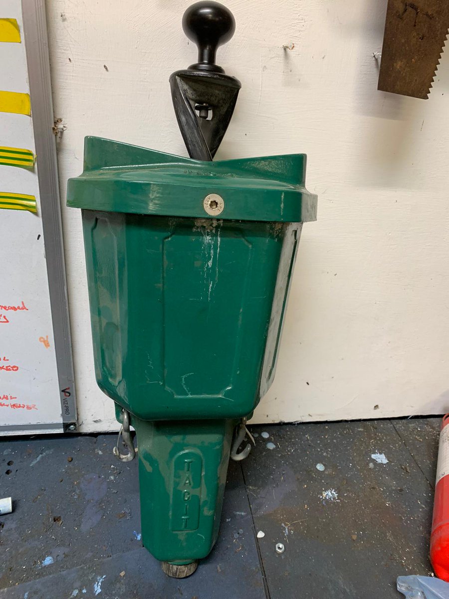 Newly refurbished ball washers with the club logo on the front. All of this done in house. <a href="/gandsgc/">G & S Golf Club</a> #greenkeeping