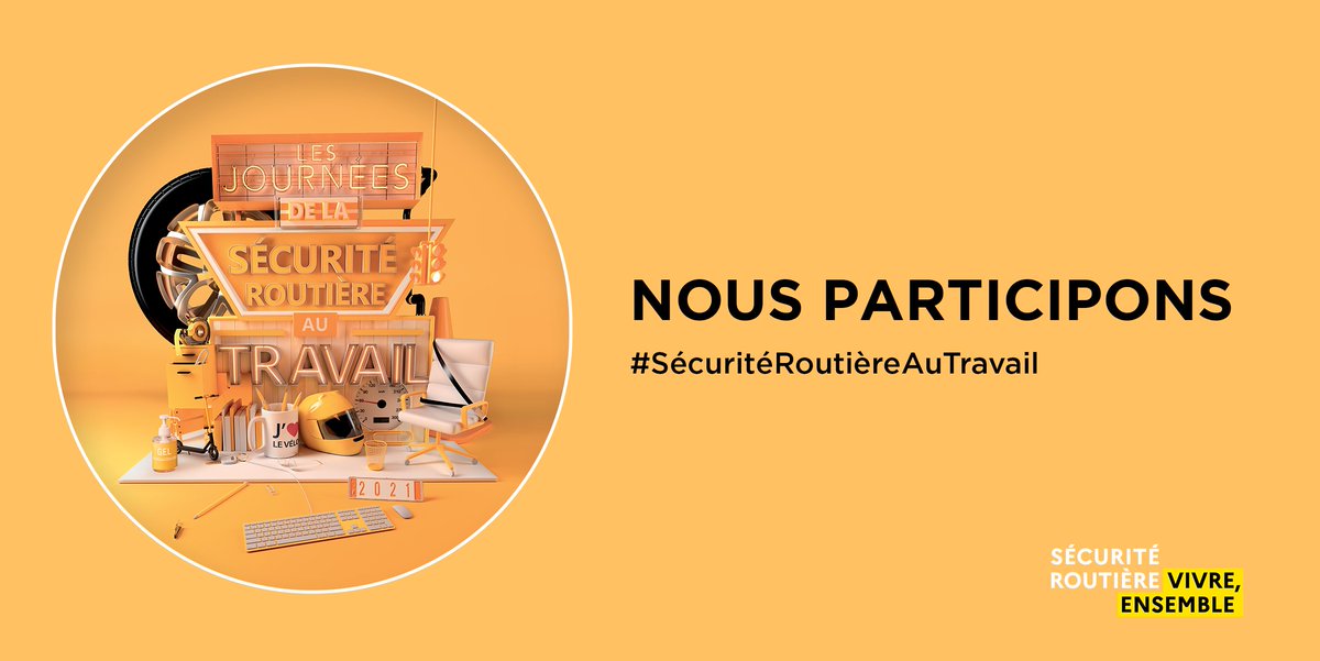 SAVE THE DATE | Les Journées de la Sécurité Routière au Travail, c'est du 17 au 21 mai ! Prevaly s'engage avec vous pour évoquer, sensibiliser et favoriser la prévention du Risque Routier #SécuritéRoutièreAuTravail 
🚌🚲🚛🏍️🛺🛴🚗🚑
