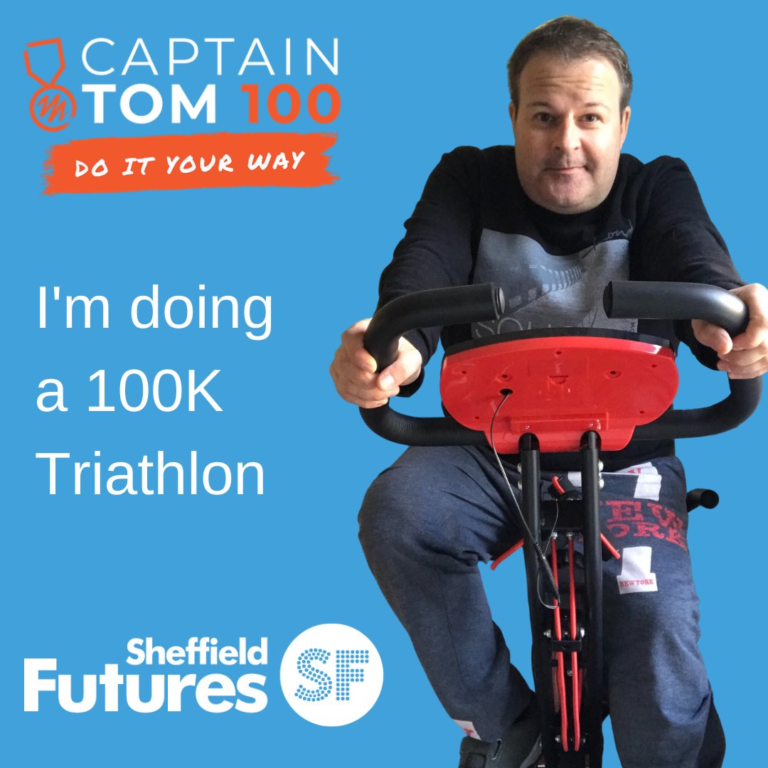 Started today! <a href="/SheffFutures/">Sheffield Futures</a> #captaintom100