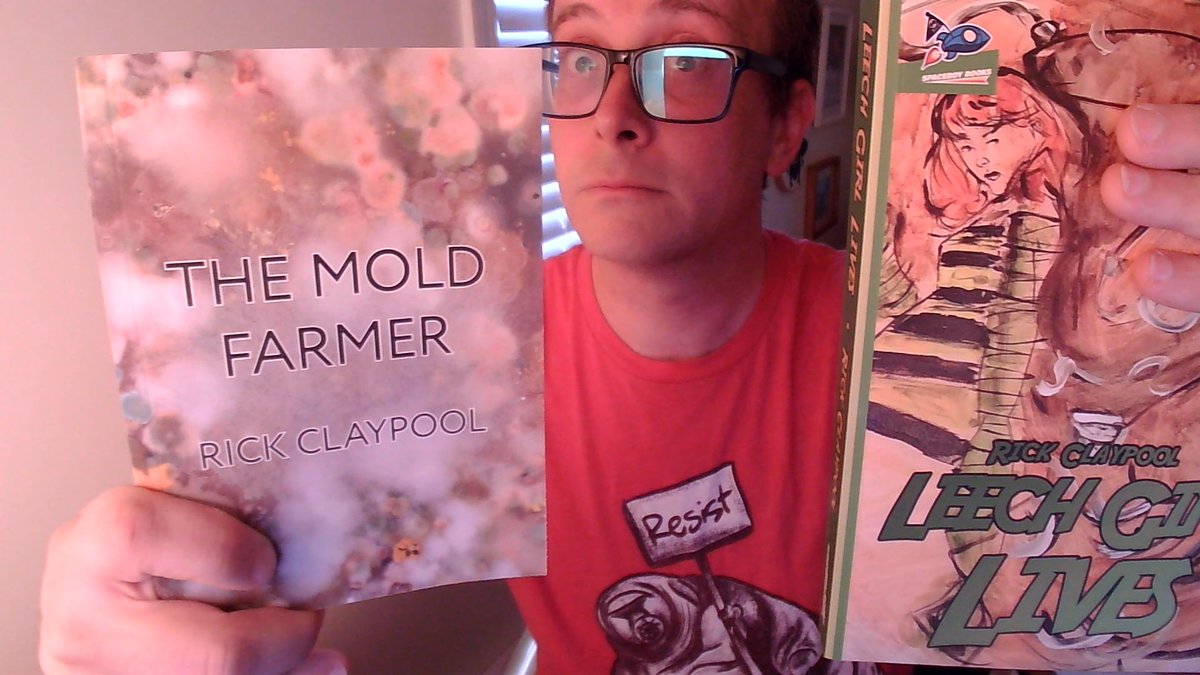 let's get this capitalist piggishness first:my books THE MOLD FARMER from  @6GPress & LEECH GIRL LIVES from  @ReadSpaceBoy *both* include climactic (if ill-fated) worker uprisings they may not exactly bring victory for the workers but they still kick a lot of ruling class ass!