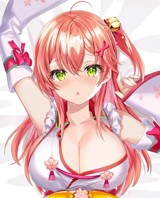過去絵だけどみこち100万人おめでとう～～～～～～!!!!!!!!!!#みこち100万人 #miko_Art 