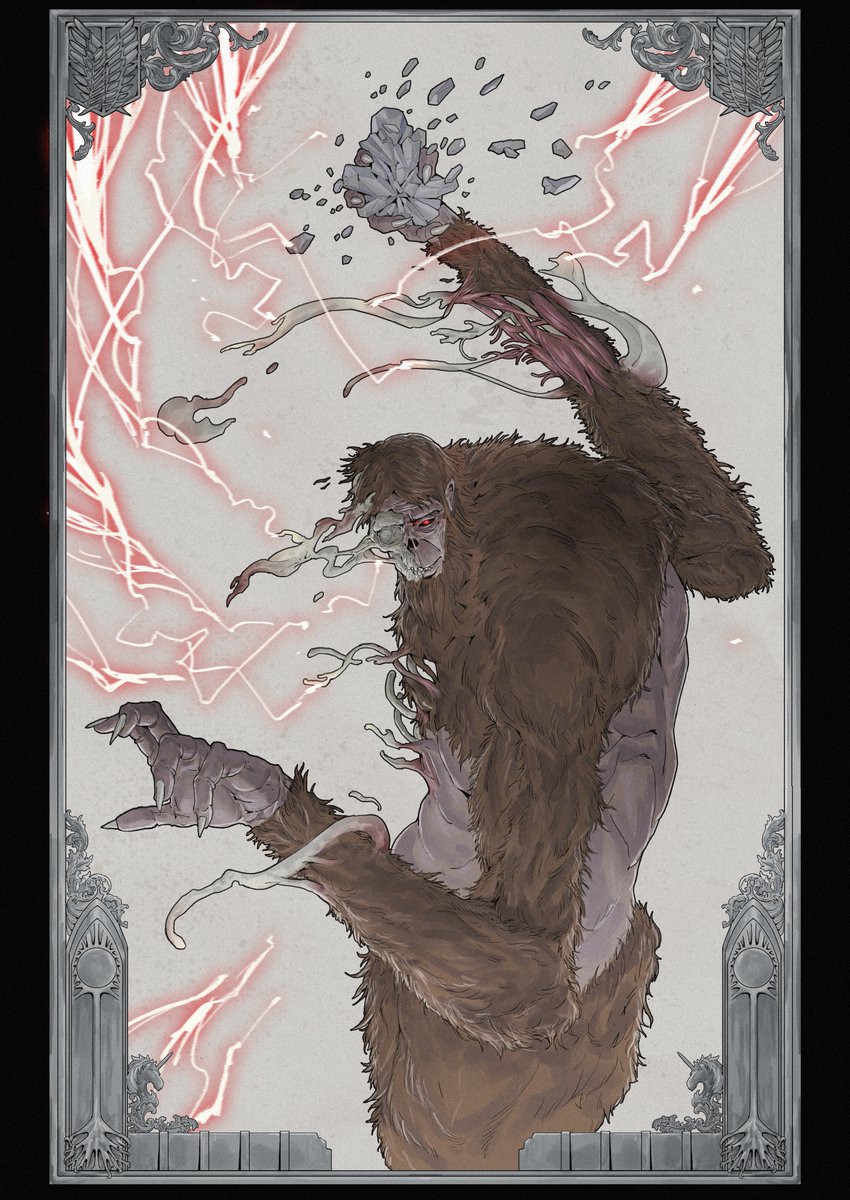 Fanart 獣の巨人 進撃の巨人 Fanart 獣の巨人 進撃の巨人