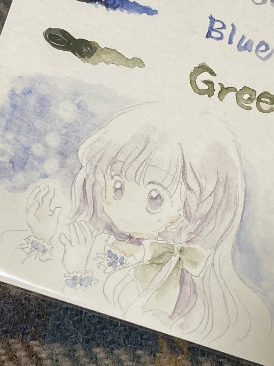 あすかさん(@nekomoriasuka )からドローイング集とポストカードが届きました✨✨
しっかり描き込んだ絵も好きだけどドローイングもその人の個性が出るから好きなのです✨✨
白ワンピの女の子可愛い💕
あと小さく描かれていた女の子も可愛いー💕 