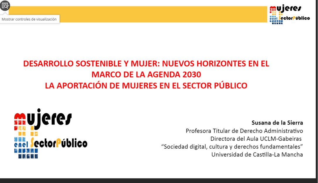 🔴🟡🔵 Susana de la Sierra, profesora titular de Derecho Administrativo de la <a href="/uclm_es/">Universidad de Castilla-La Mancha</a>, miembro de la JD de #MujeresSP, participó ayer en una mesa de experiencias muy interesante en #UsalMujerODS 

Muchas gracias <a href="/Negueda_Usal/">NEGUEDA</a> y <a href="/usal/">Universidad de Salamanca</a> y a todos los organizadores 
#Talentofemenino