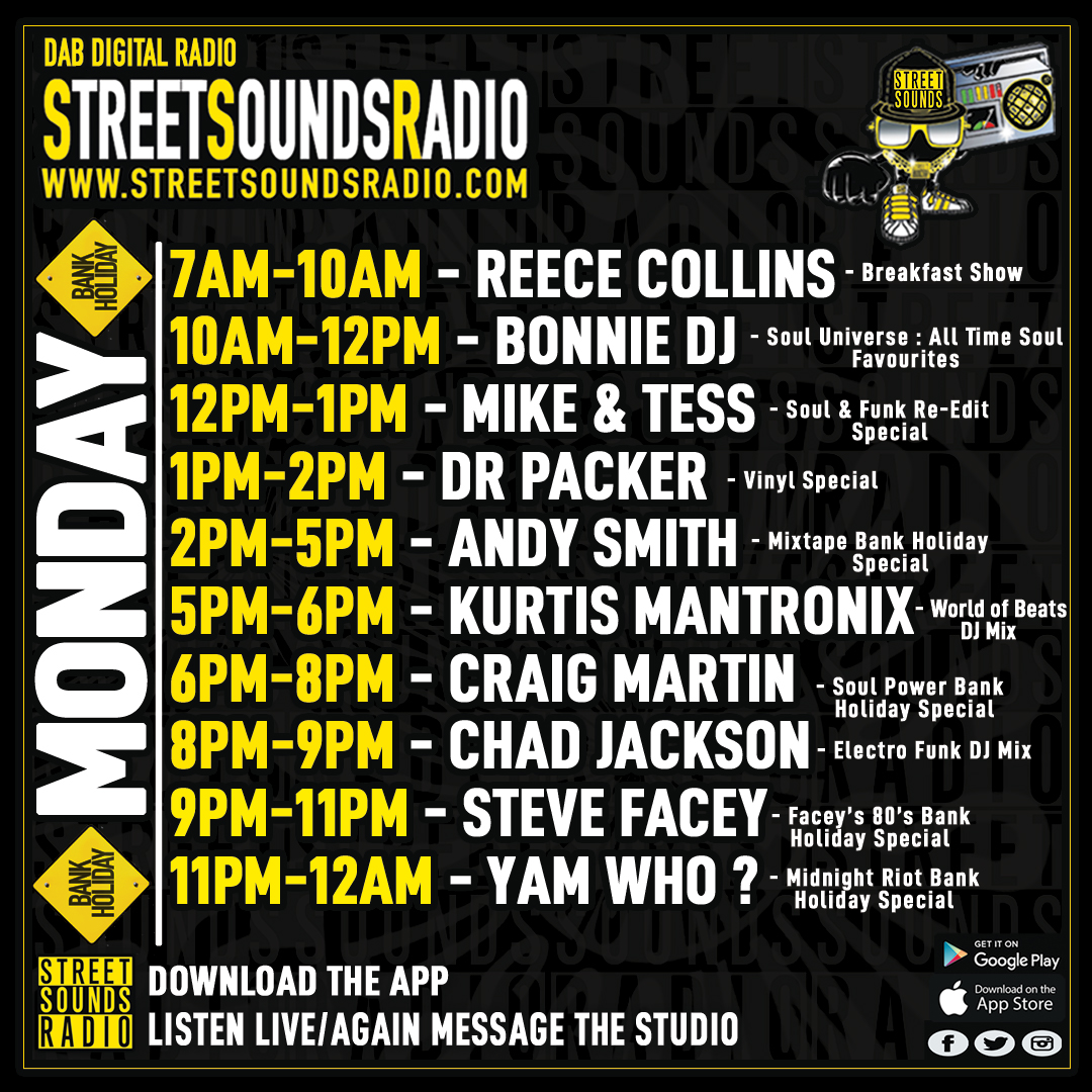 I’ll be back on @streetsoundsradiodab this coming bank holiday Monday with another special King Of The Beats DJ Mix! Listen online or DAB live 5-6PM BST, link in bio for the Street Sounds website, or download on the App Store 💥