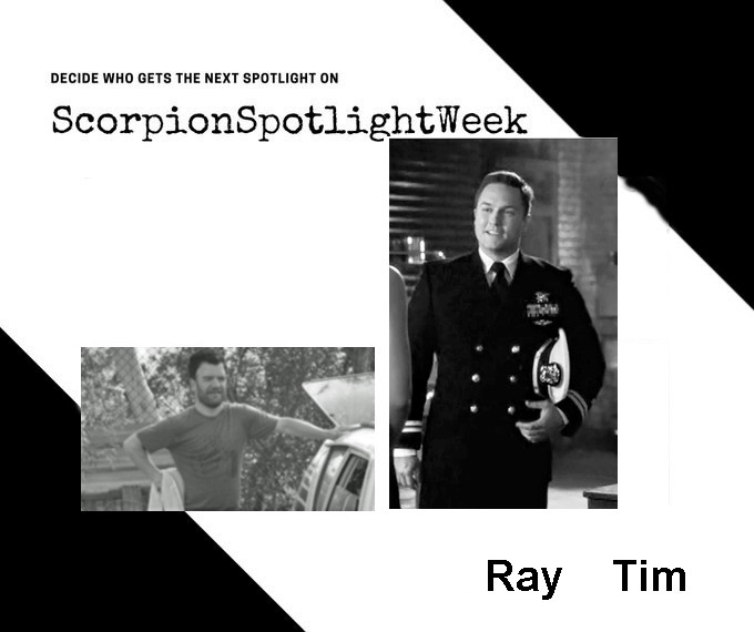 SaveScorpionAct's tweet photo. #TeamScorpion It is time to pick the #ScorpionSpotlightWeek character for May! The theme is Men of Scorpion! We are down to only two choices for this month! Please vote and RT this! Poll pined to @DouglasHespelt
 #SaveScorpion https://t.co/yJTVJ1rfRI
