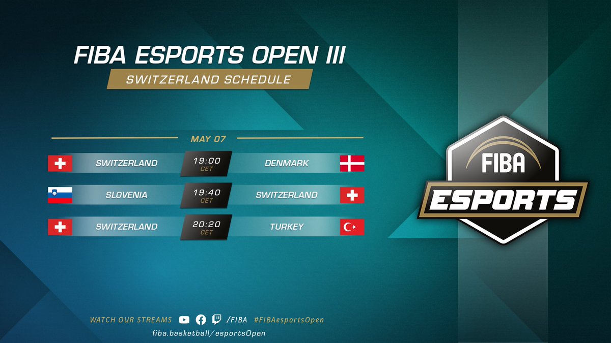 swissballers's tweet image. We are proudly announcing that for a third time, we have been selected to represent our country in the upcoming FIBA ESPORTS OPEN III.

For the first time the event will be played on next-gen and we are so lucky to have the opportunity to play against the best European teams!