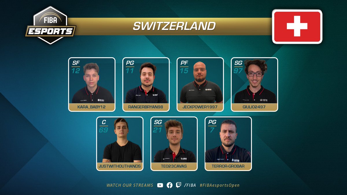 swissballers's tweet image. We are proudly announcing that for a third time, we have been selected to represent our country in the upcoming FIBA ESPORTS OPEN III.

For the first time the event will be played on next-gen and we are so lucky to have the opportunity to play against the best European teams!