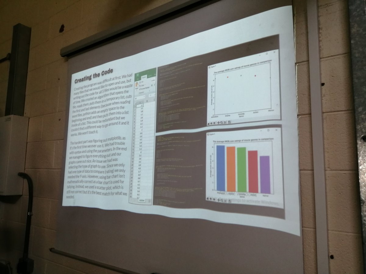 istone_irene's tweet photo. Movie genres vs ratings @PDSTcs #ALT2 https://t.co/yIJDlvJStn