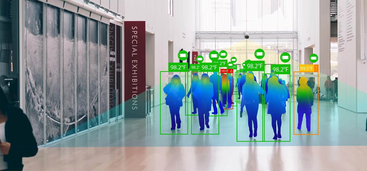 EAIGLE_Tech's tweet image. A 2018 @IBIweb study said poor #health costs employers $530B annually. New #CrowdMonitoring &amp;amp; #ThermalScreening technology can help businesses create a safer and more cost-effective management model. See how #EAIGLE is helping to build a healthier future: buff.ly/3v4JD8j