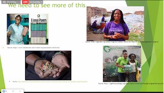 DITChPlasticAf's tweet photo. Dr @KWakunuma and Dr. Selma Lendelvo share their perspective on Gender and Digital Innovation on Circular Plastic Economy in Africa. Follow the #DitchConference live https://t.co/26mWKfj3vf https://t.co/SbCIkzNSBK