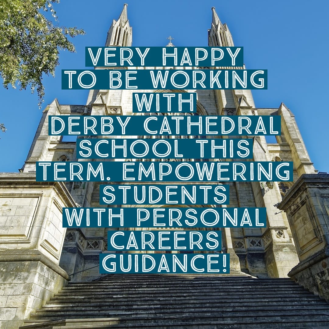 Very happy to be working with this wonderful #Derby school! @DerbyCathSchool 
Welcome to the team Flavia! 

@TeamDANCOP
#careersguidance #findyourpath 
#CEIAG #exploringoptions 
#empoweringyoungpeople 
#teamluminate