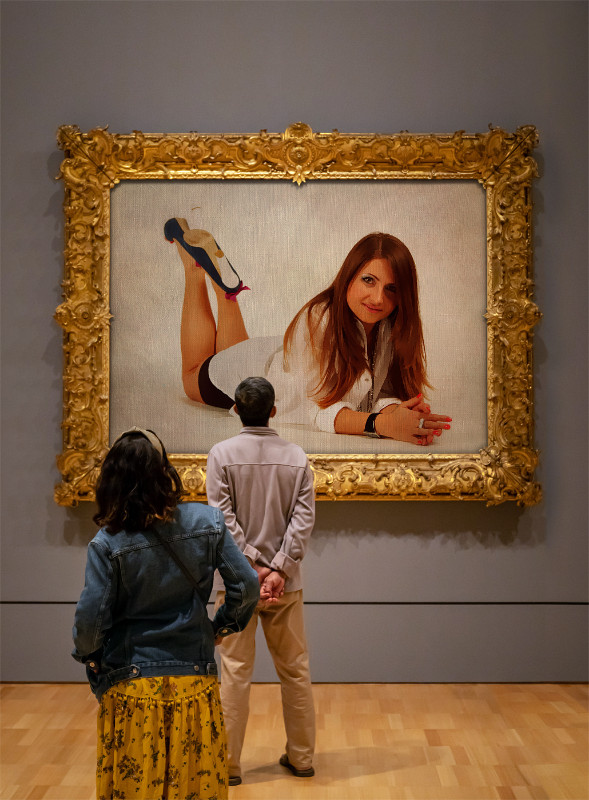 Melbourne Gallery #photofunia, #museum, #painting photofunia.com/effects/melbou…