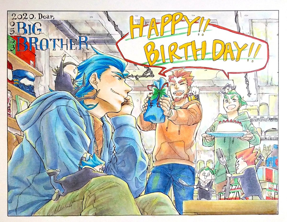 #2broメンバーの誕生日目前だから過去絵で盛り上げようぜ

この垢の1枚目、去年の、雪山、いいにーさん
この垢でお祝いするのは3回目か……感慨深い…… 