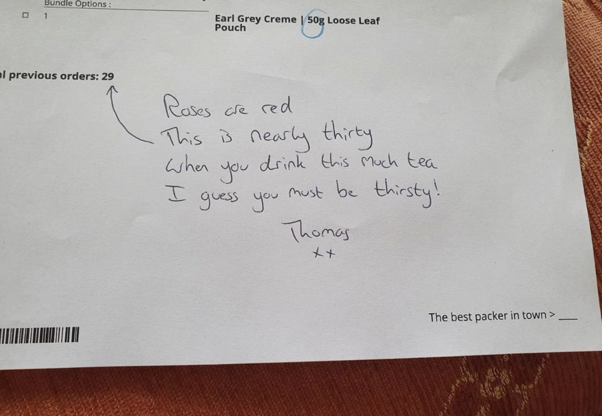 BirdandBlendTea's tweet image. 6a. Your fans &amp;amp; team are the most passionate &amp;amp; obsessed bunch we&apos;ve ever seen... well apart from ours! #pointsforeffort #wereallywantthis #beourfriends #brewbirdsforlife #makeithappen