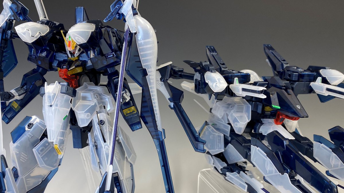 ダブルオーザンライザー、ハイゼンスレイⅱラー　セット 福岡店情報】 <<本日発売>> 『MG 1/100 ダブルオーザンライザー[クリア