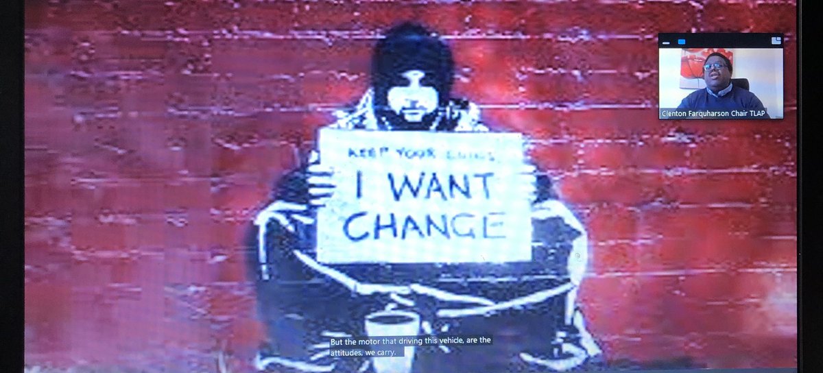 ‘Keep your coins- I want change’ #SpringSeminar21 @1adass powerful messages delivered by @clentonF