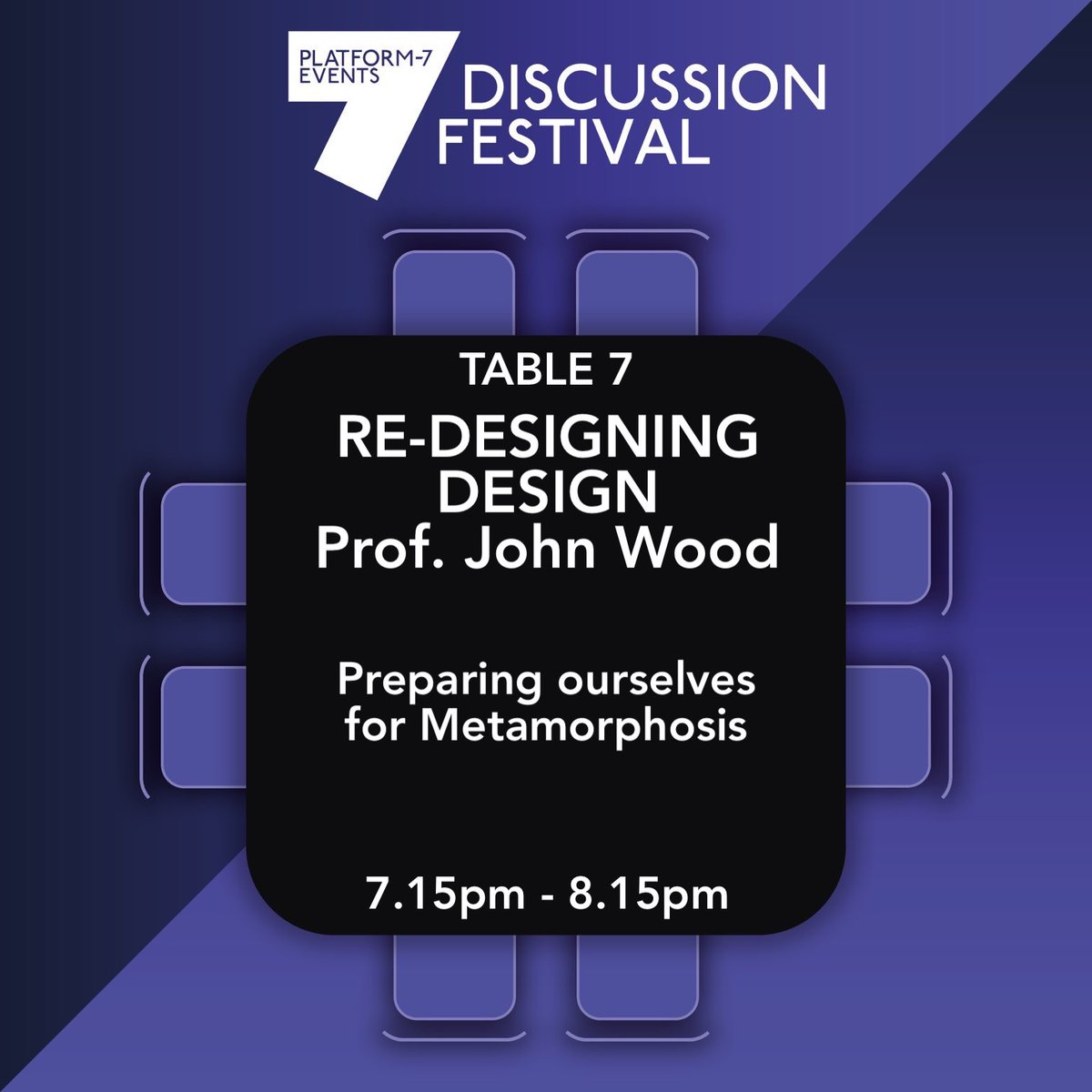metadesigners's tweet photo. Join my discussion table Tuesday 4th @ 7.00pm to co-create possible futures. One of up to a dozen varied and simultaneous discussion tables - each with maximum 7 guests. Visitors are invited to move from table to table without fear of offending anyone. https://t.co/HO4B7oe4GN https://t.co/eZ1UCUr7C8